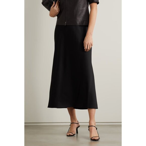 The Row Bare Leather Sandals in Black - Picture 3 of 9